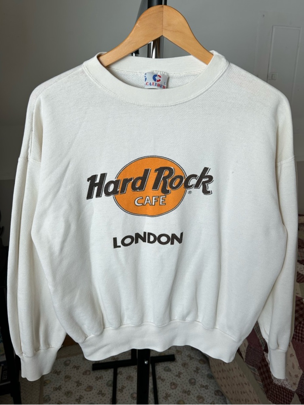 Vintage Hard Rock Cafe London Crewneck Pullover Sweatshirt
